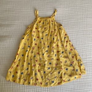 Yellow Floral Dress
